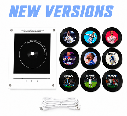 PlayFrame™  Magnetic Disc Music Player